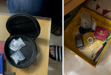 Công an quận Lê Chân: Bắt 3 đối tượng tàng trữ, sử dụng ma tuý tại phòng trọ